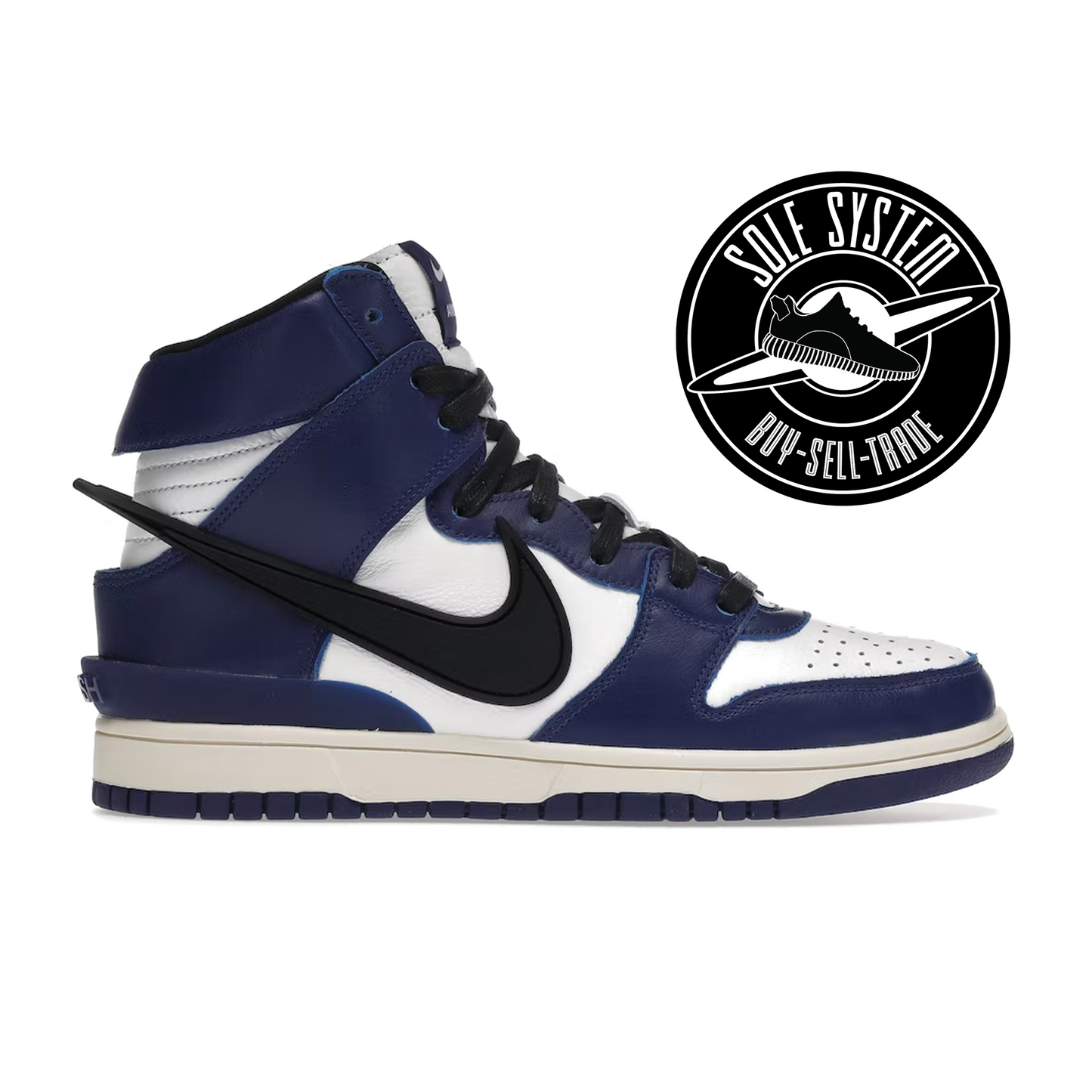 Nike Dunk High AMBUSH Deep Royal