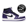 Jordan 1 Retro High Court Purple White