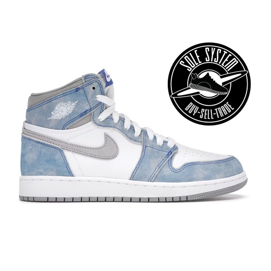 Jordan 1 Retro High Hyper Royal Smoke Grey (GS)