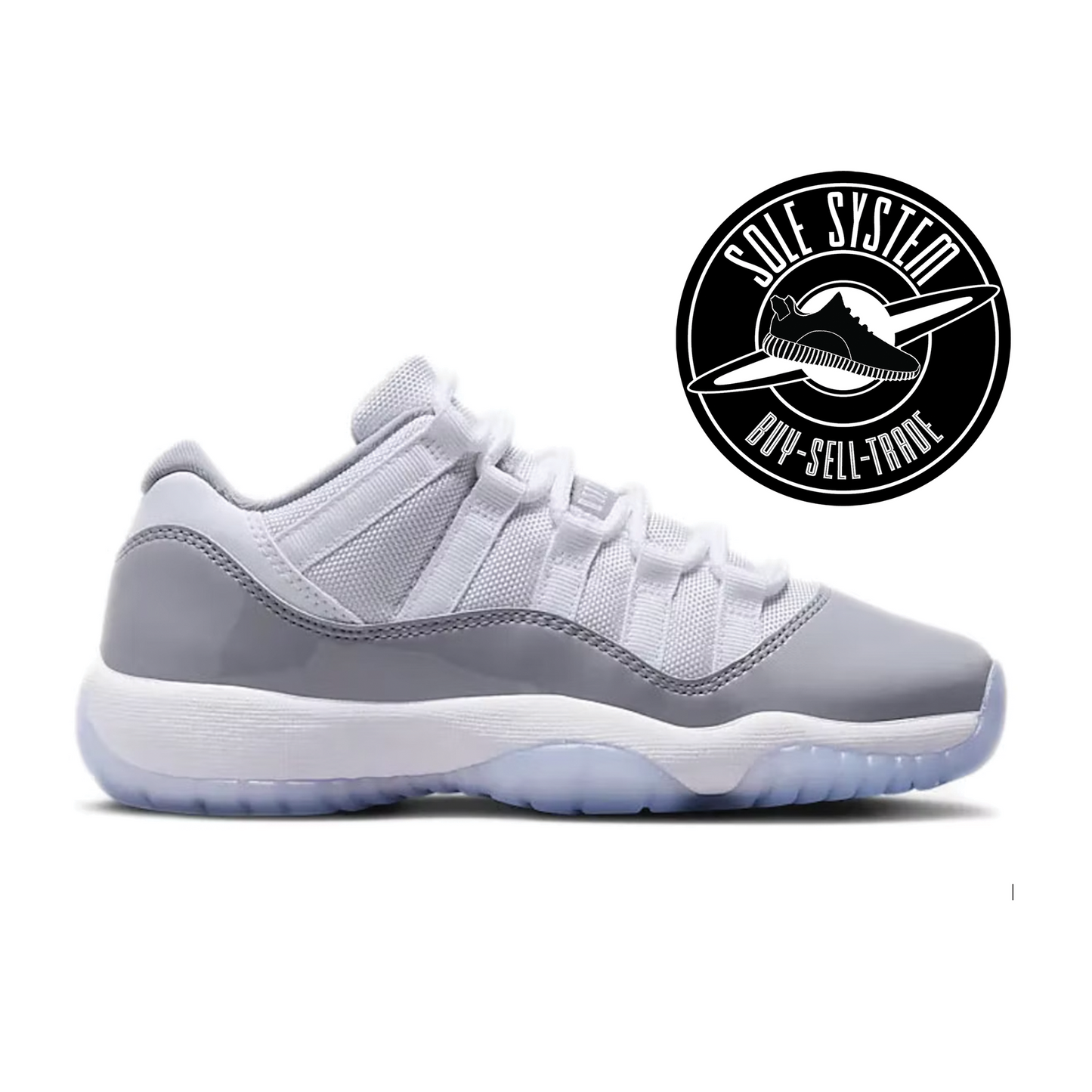 Jordan 11 Retro Low Cement Grey (GS)