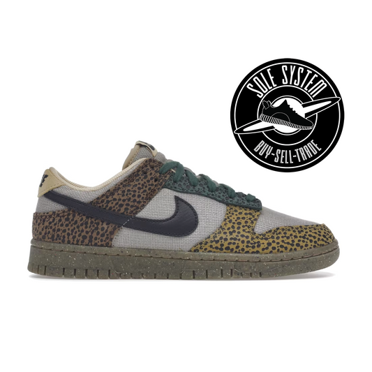 Nike Dunk Low Safari Golden Moss