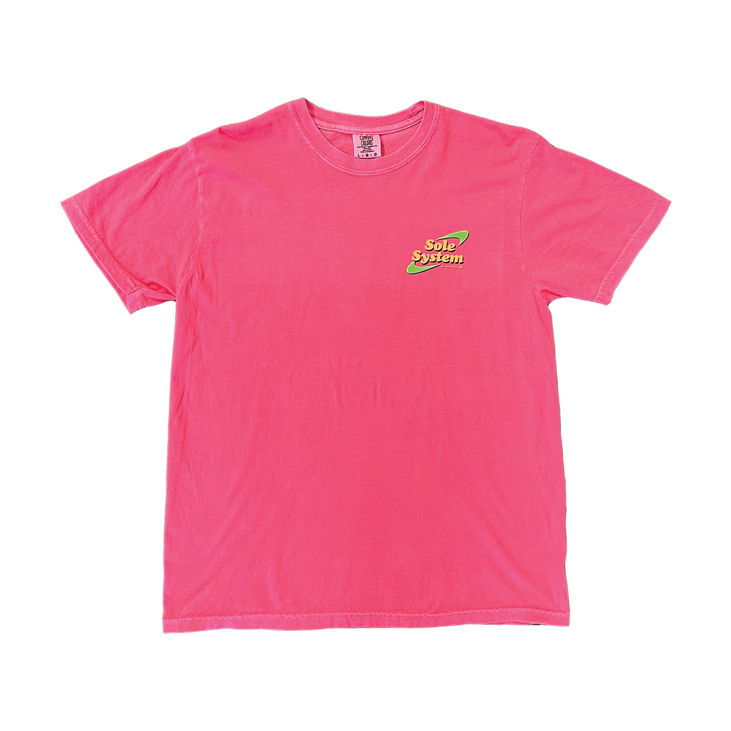 Sole System Logo Tee Pink