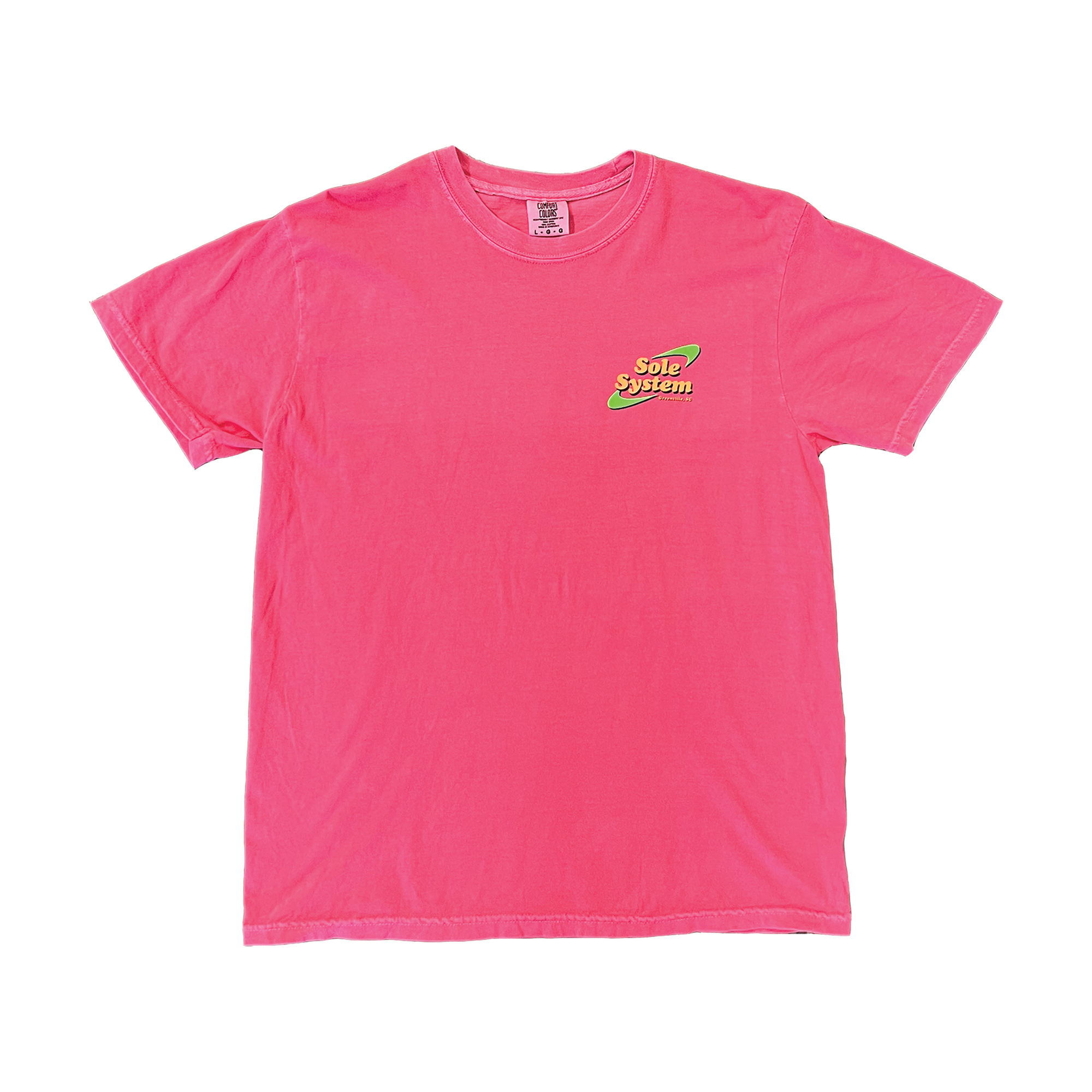 Sole System Logo Tee Pink