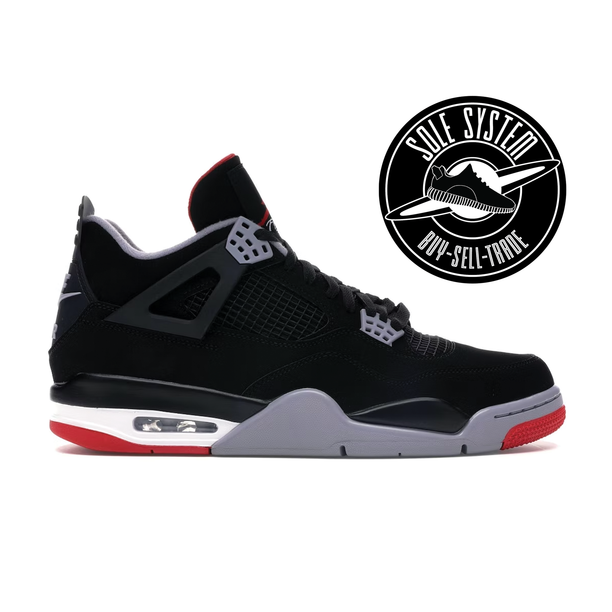 Jordan 4 bred mens sales