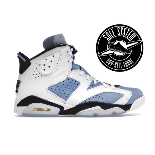 Jordan 6 Retro UNC White