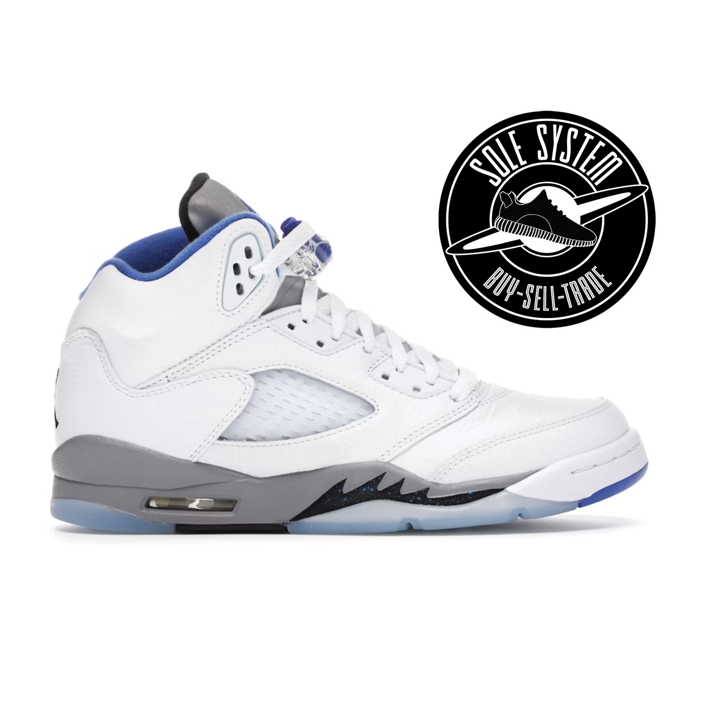 Jordan 5 Retro White Stealth (2021) (GS)